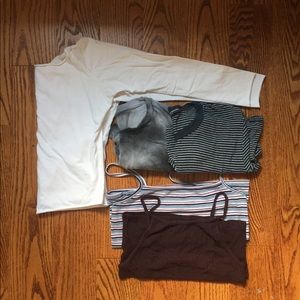 Brandy Melville Top Bundle (5 Tops)